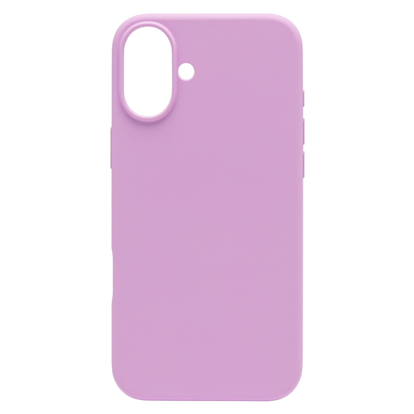 Linocell Rubber case for iPhone 16 Plus Rosa