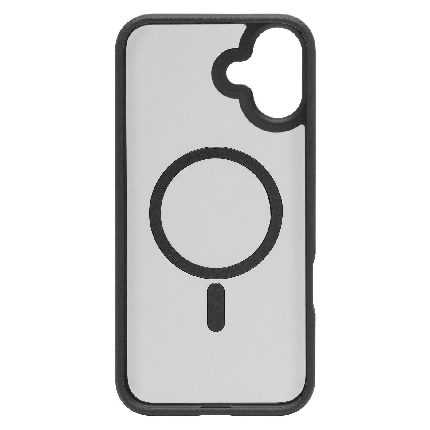 Linocell Hard Case Mobilskal för iPhone 16 Plus Svart