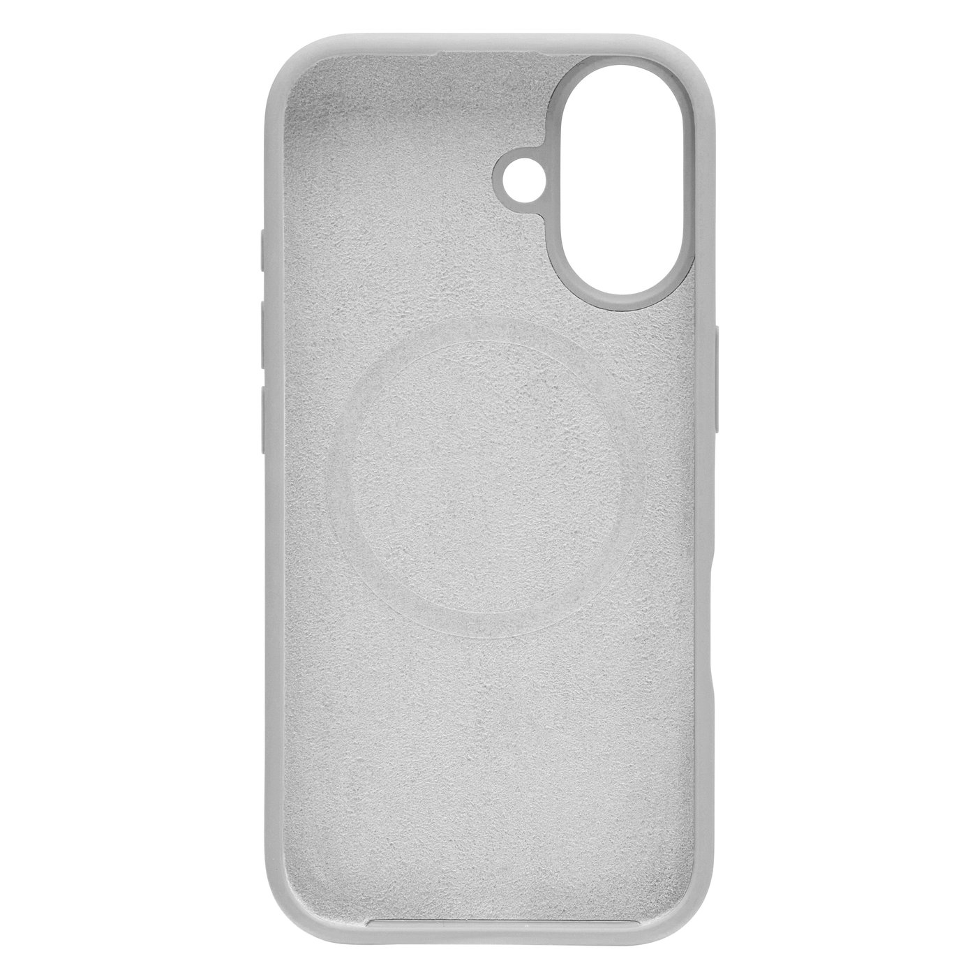 Linocell Rubber case för iPhone 16 Grå