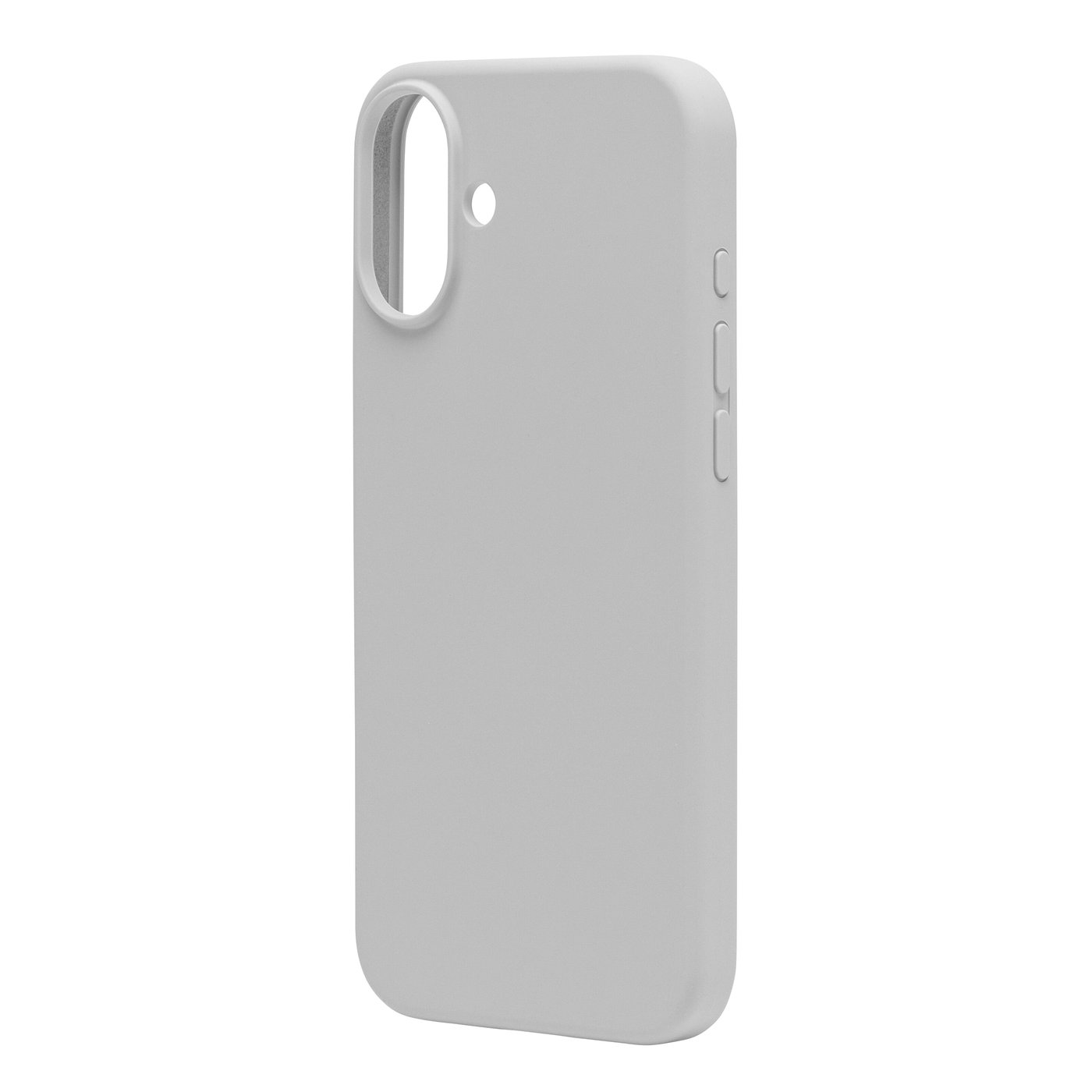Linocell Rubber case för iPhone 16 Plus Grå