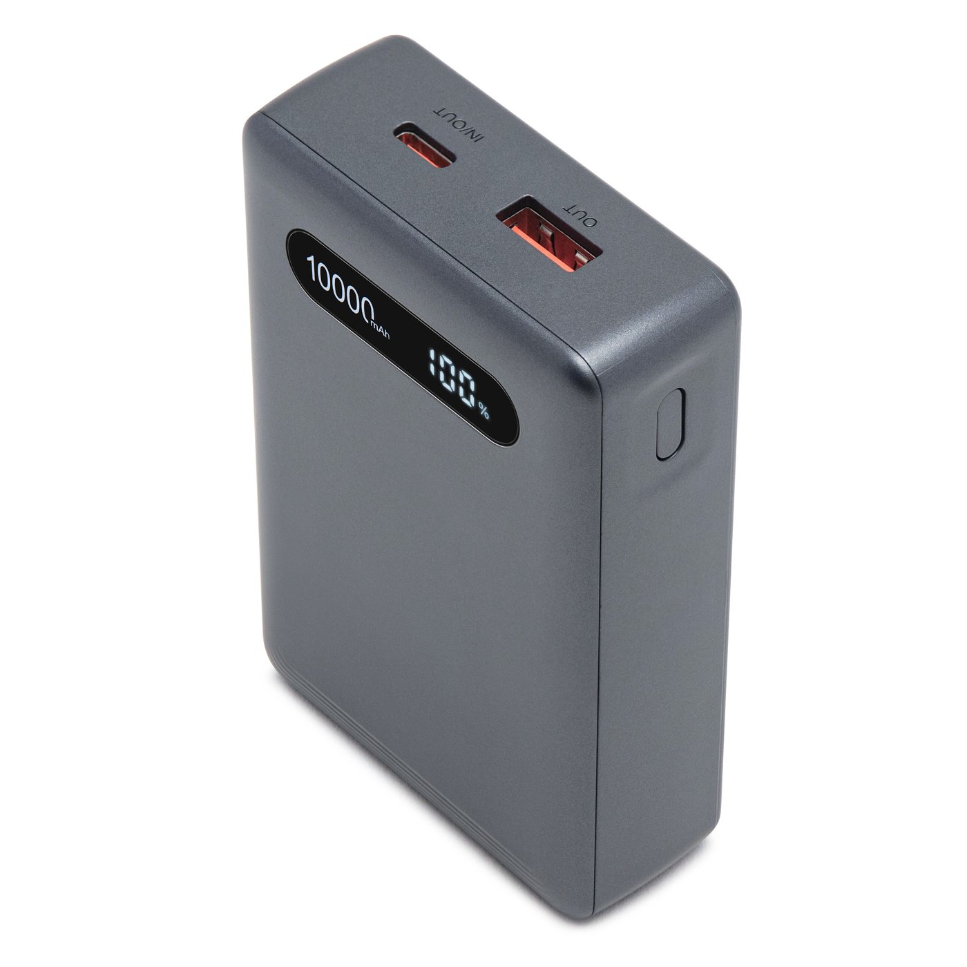 Linocell Powerbank 10000 mAh med 20W lading Grå