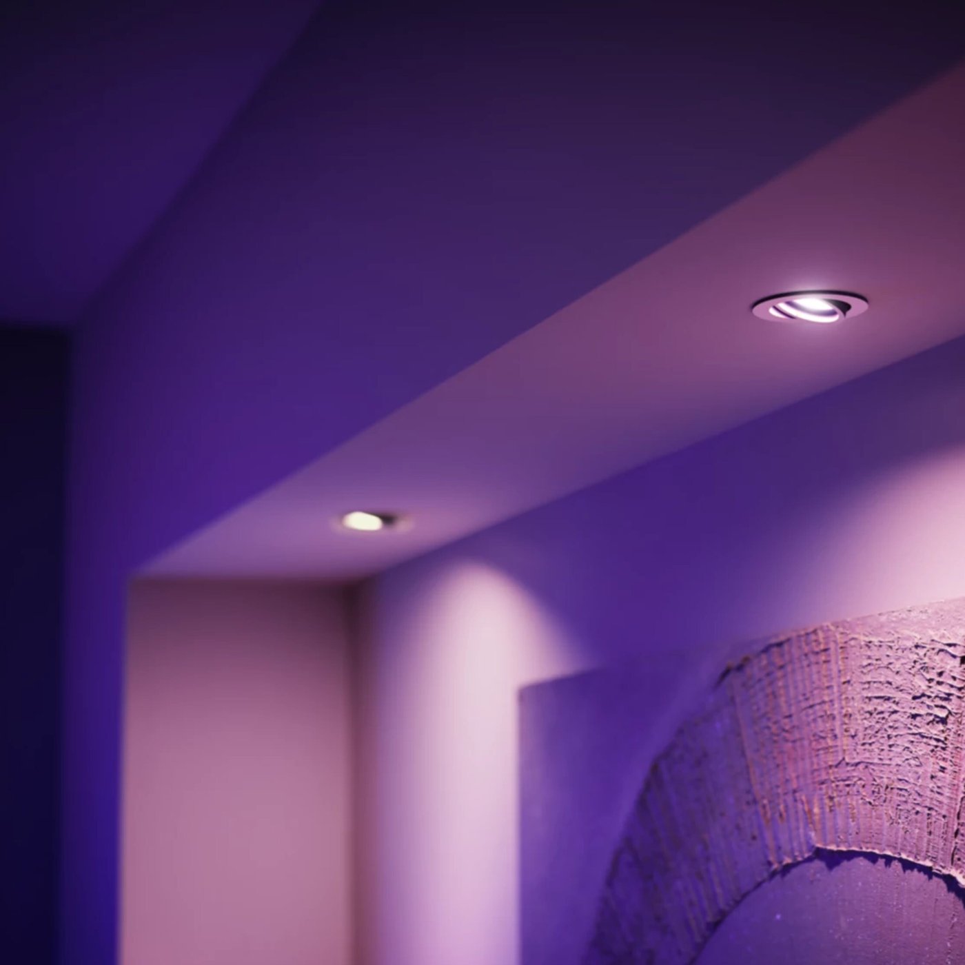 Philips Hue Startpakke: 3x White & Color GU10 + Dimmer + Bridge