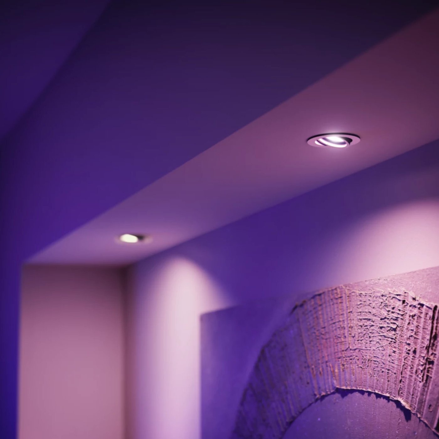 Philips Hue White and Color Ambiance Smart LED-pære GU10 400 lm 2-pk