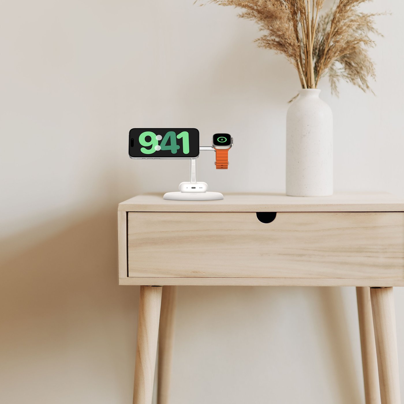 Belkin 3-i-1 Qi2 og Magsafe