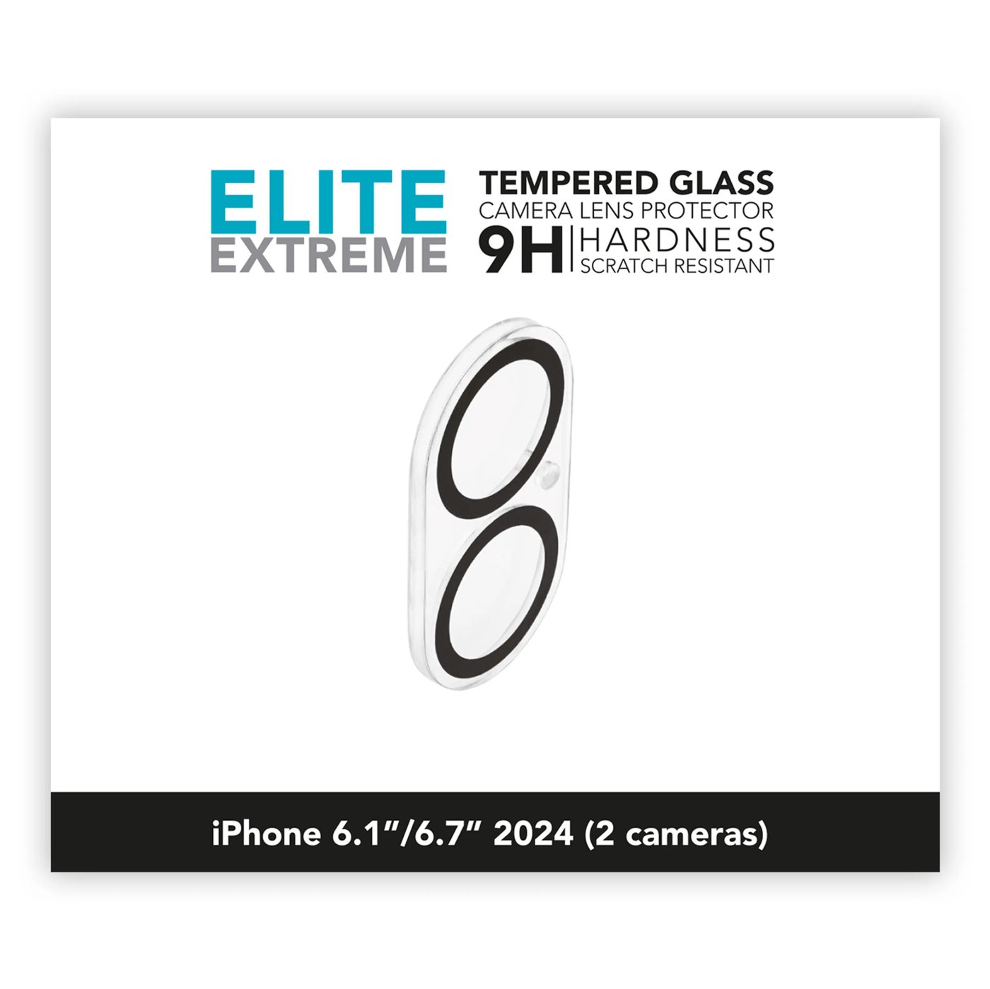 Linocell Elite Extreme Skydd för kameramodulen iPhone 16, 16 Plus och 17