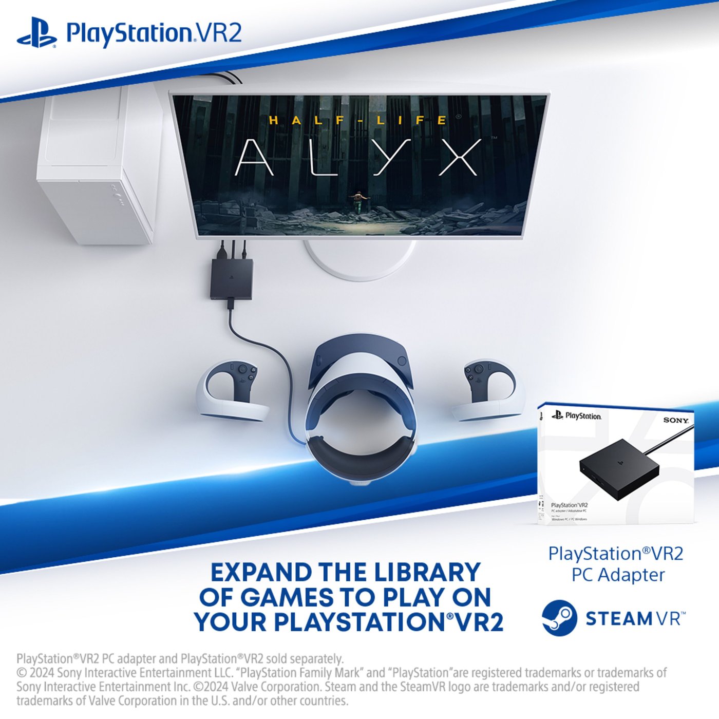 Sony PlayStation VR2 PC Adapter
