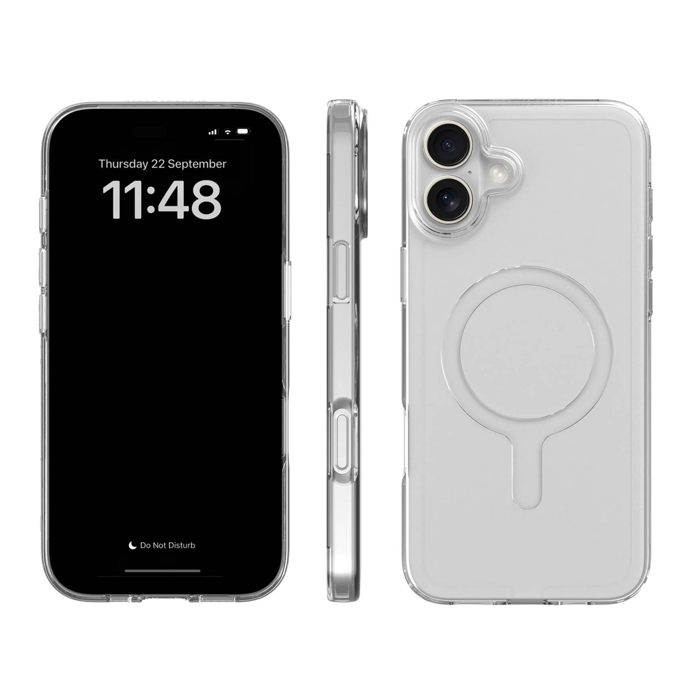 agood company Mobildeksel til iPhone 16 Plus Gjennomsiktig