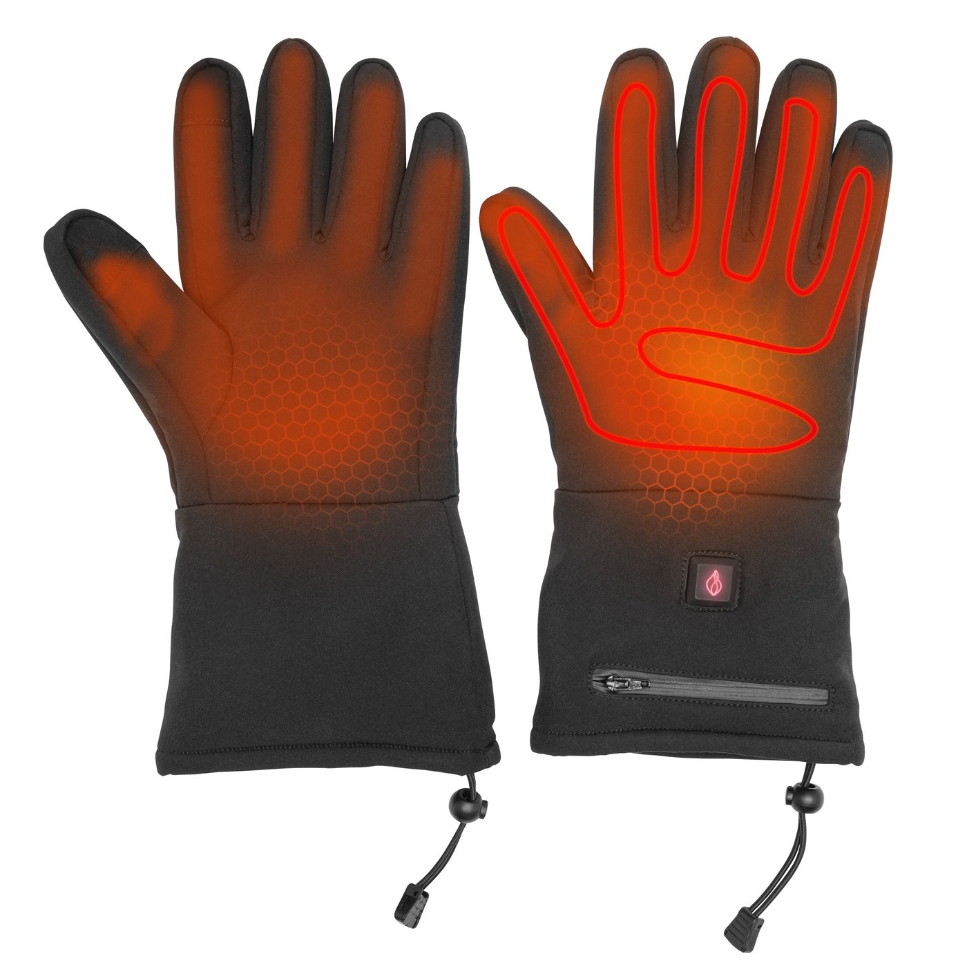 Luxorparts Touchskärmshandskar med värme