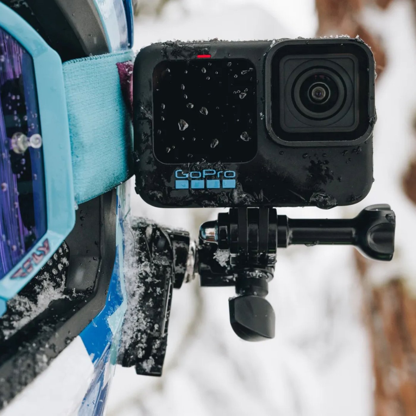 Gopro Feste for hjelm