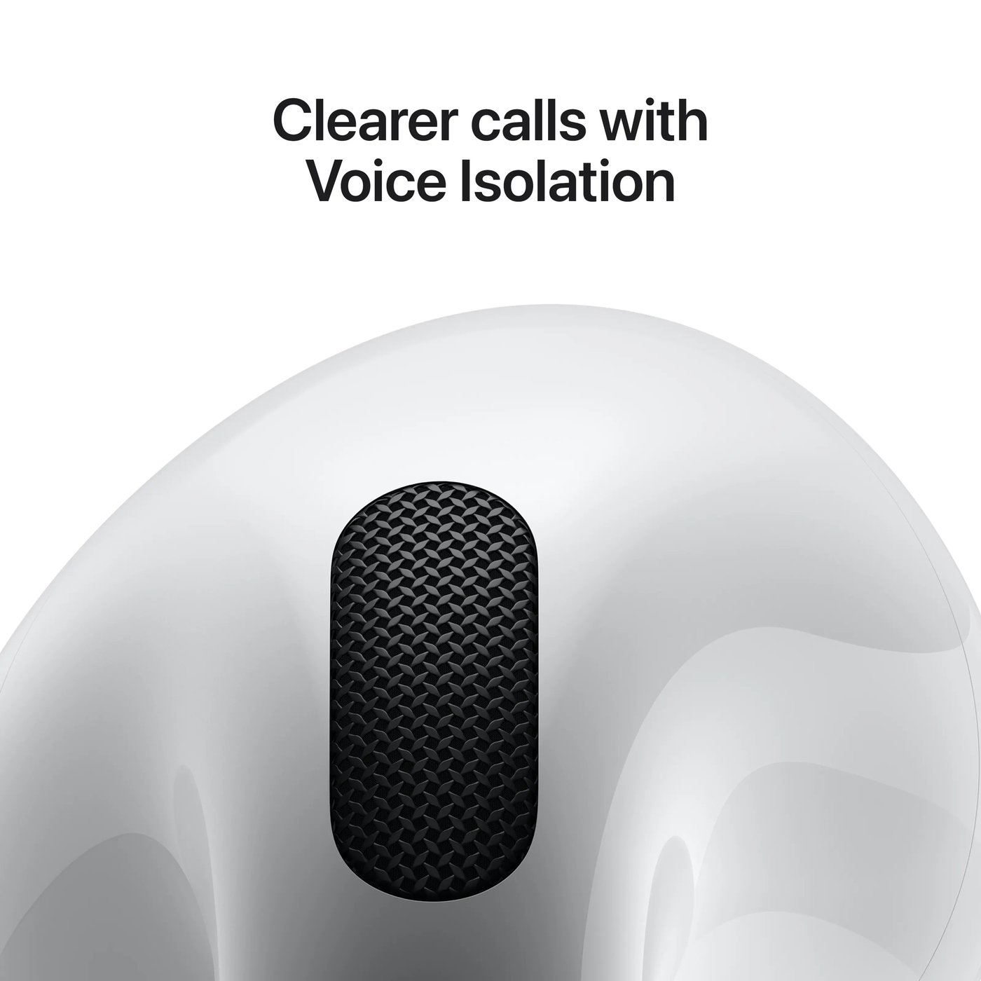 Apple AirPods 4 med aktiv støydemping