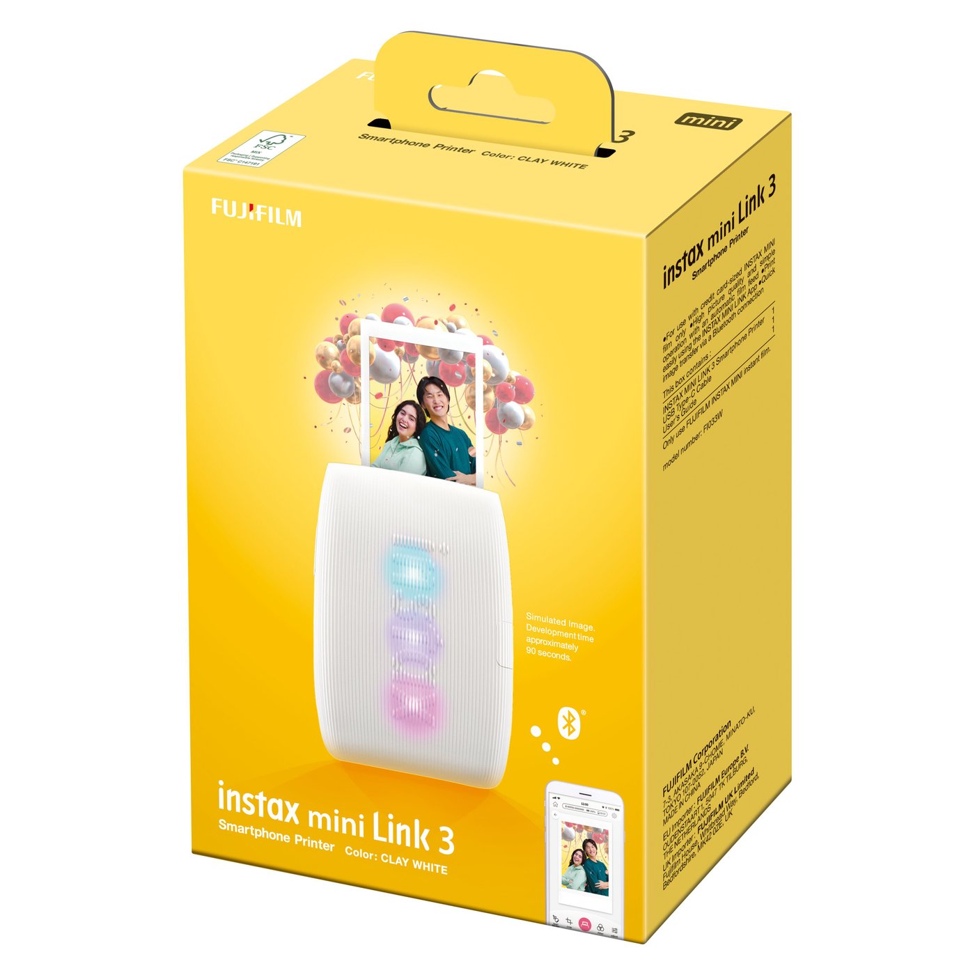 Fujifilm Instax mini Link 3 Portabel fotoskriver