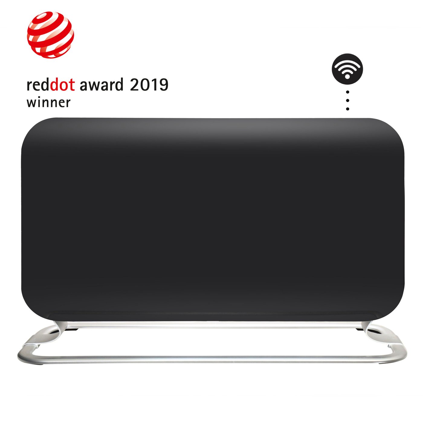 Mill gen.3 Gulvovn med app 1200 W Svart