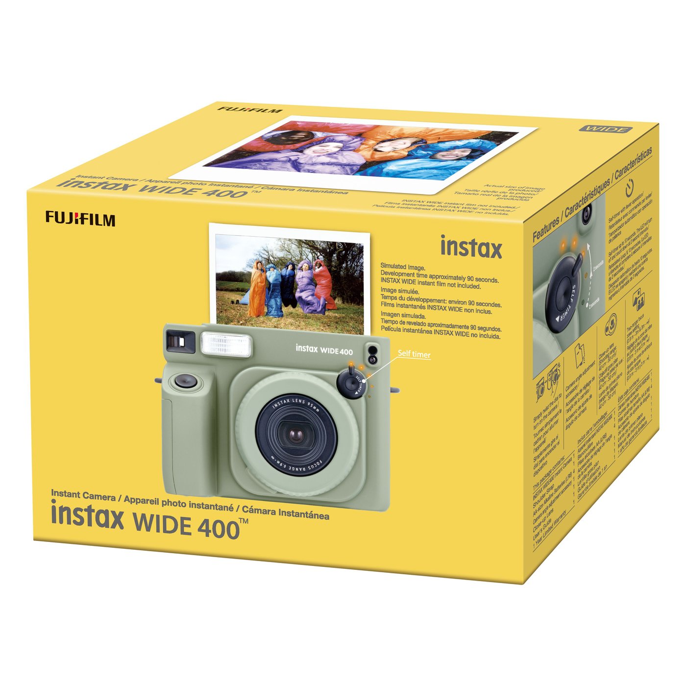 Fujifilm Instax WIDE 400 direktfilmskamera