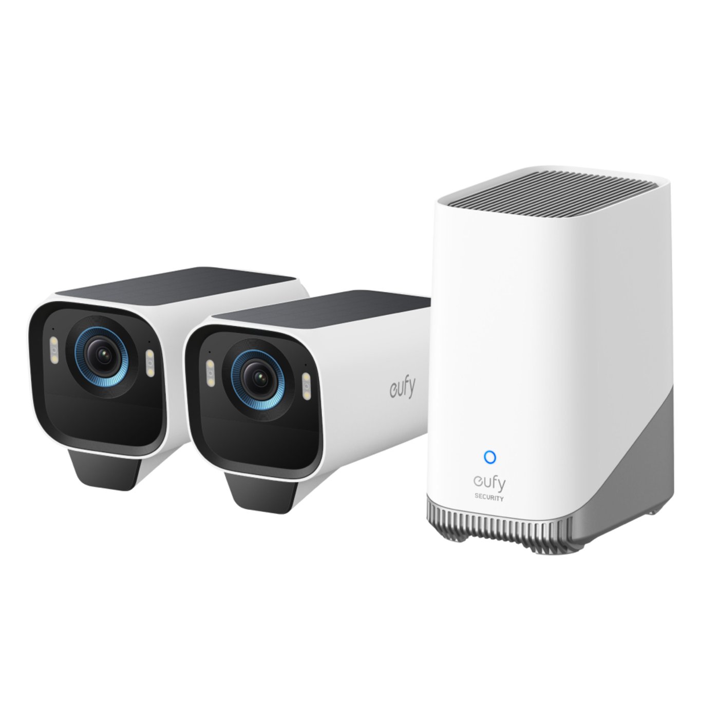 Eufy EufyCam S3 Pro kit med solpanel 2 kameror