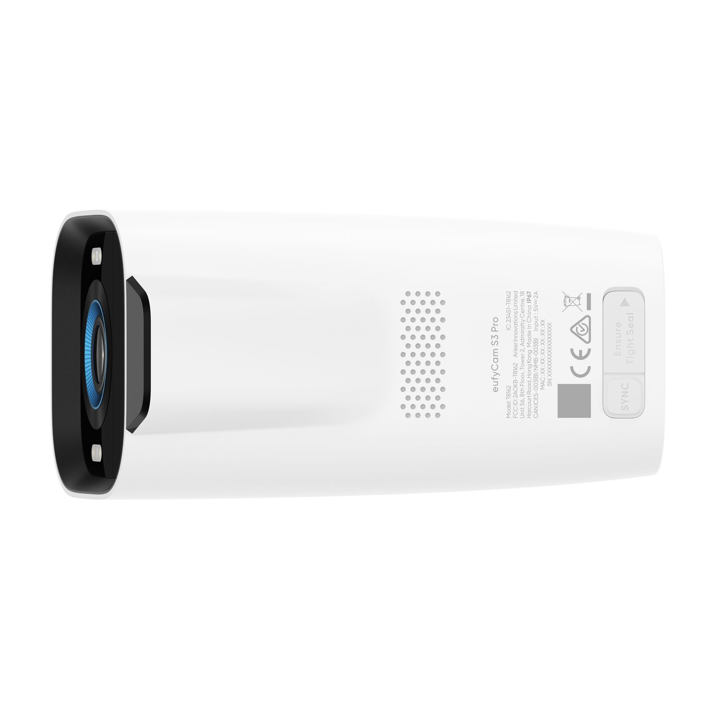 Eufy EufyCam S3 Pro kit med solpanel 4 kameror
