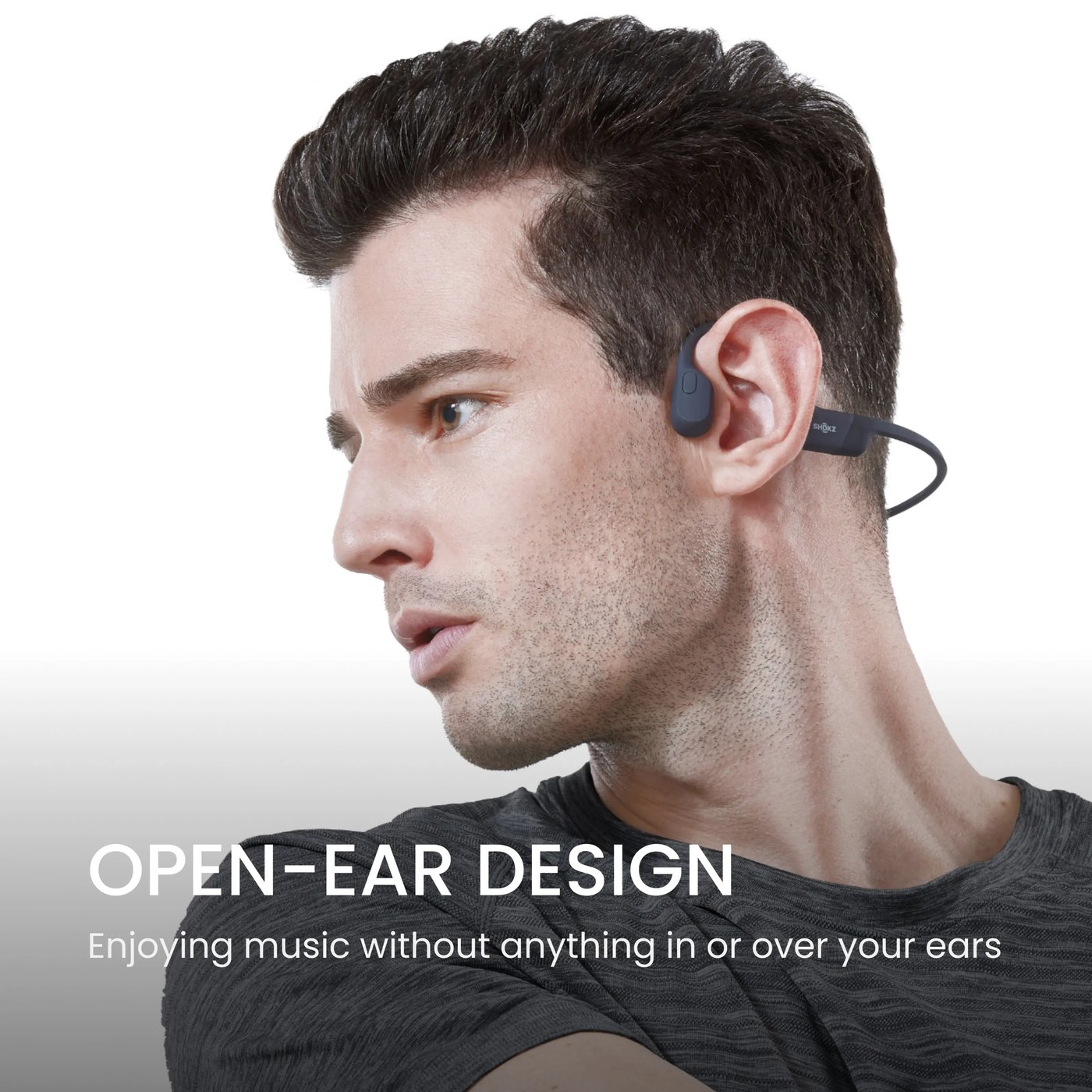 Shokz OpenRun Mini Trådløse hodetelefoner med USB-C