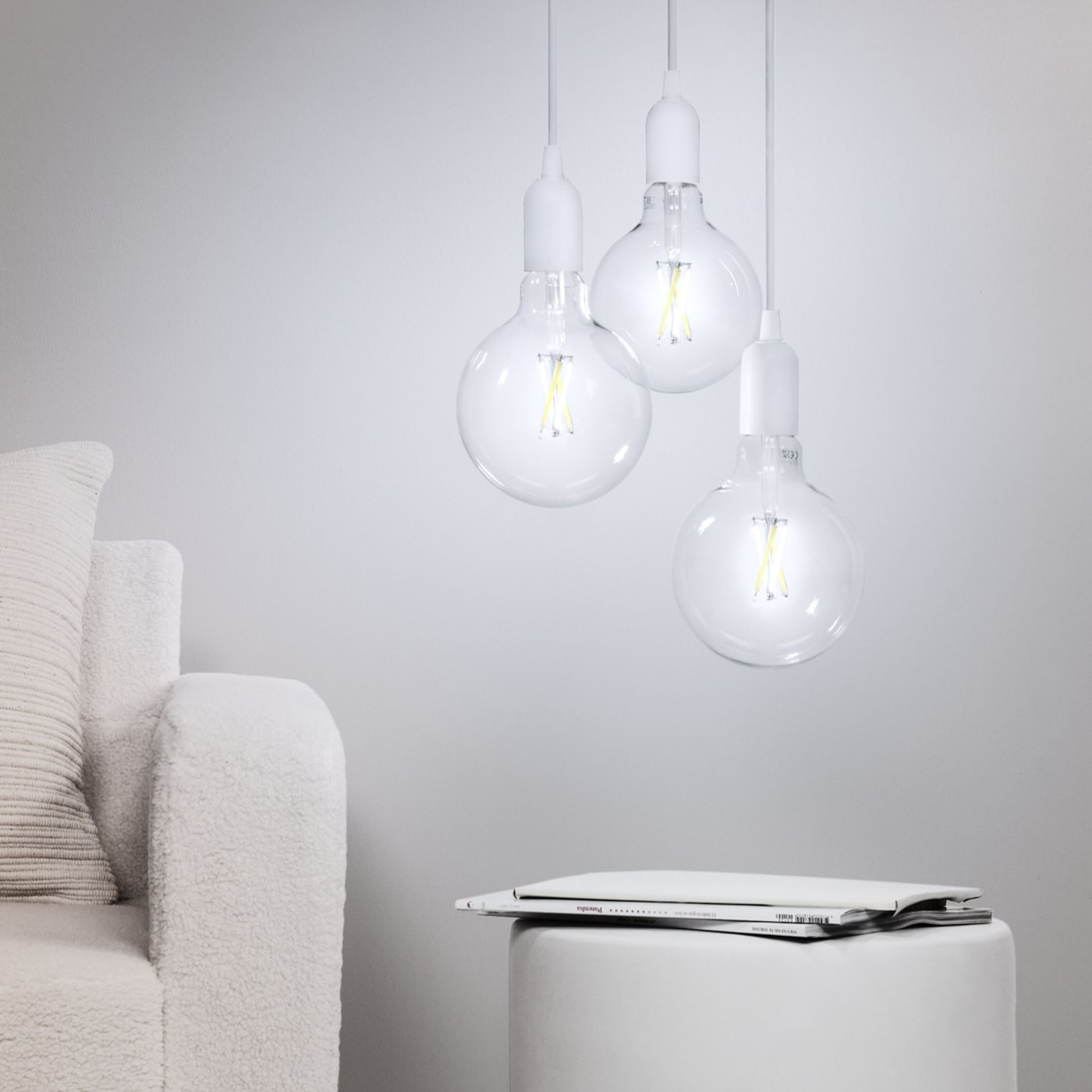 WiZ Amber Filament G200 Smart LED-lampa E27 390 lm