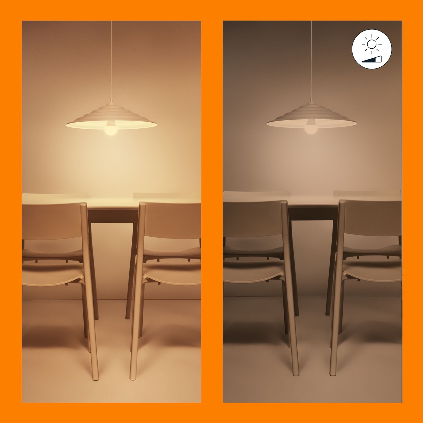 WiZ Amber Filament PS160 Smart LED-lampa E27 390 lm