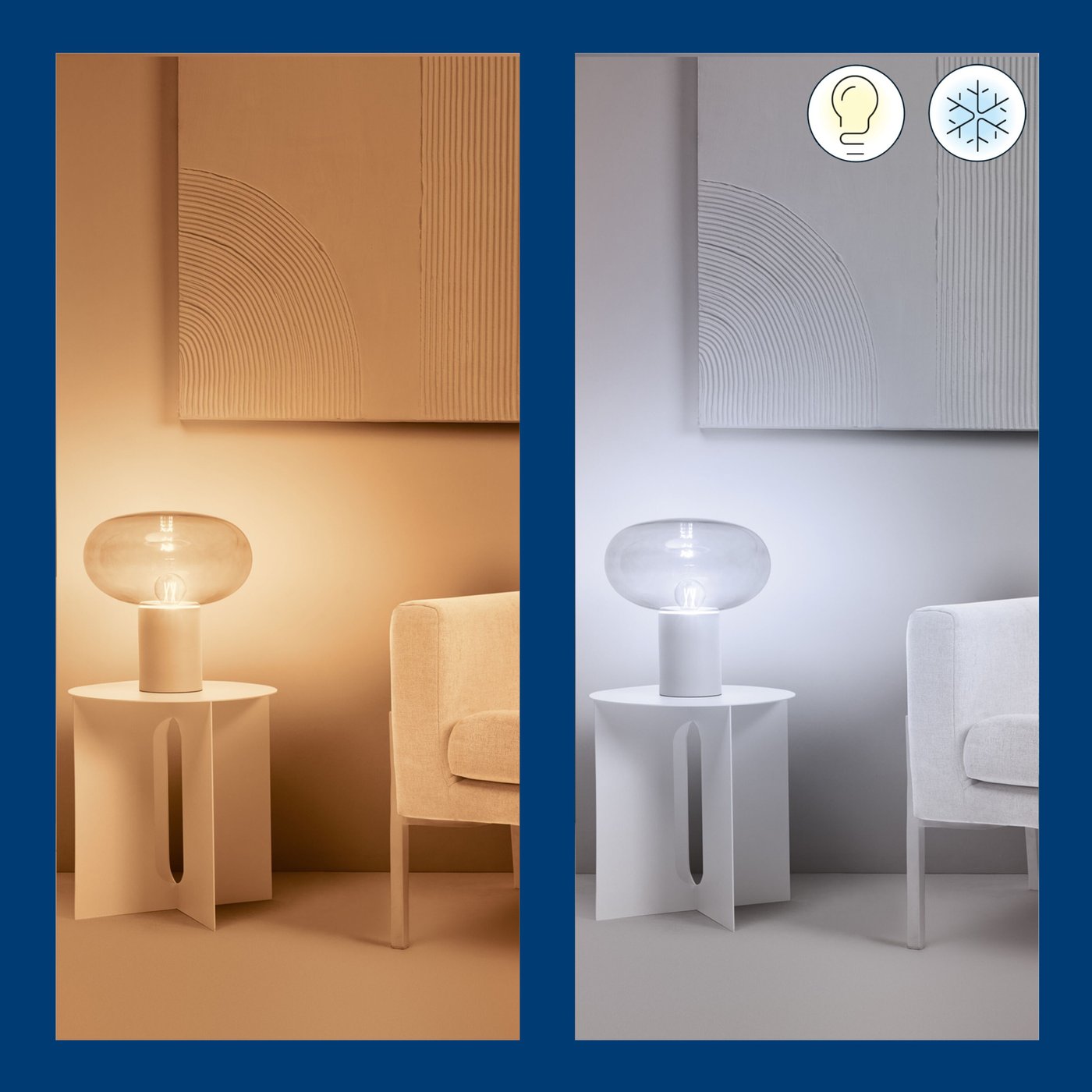 WiZ Clear Filament A60 Smart LED-lampa E27 806 lm