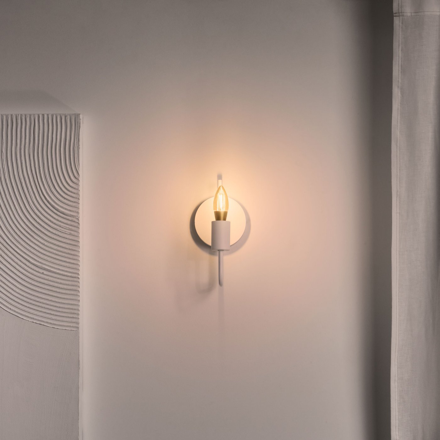 WiZ Clear Filament-kronljus C35 Smart LED-lampa E14 470 lm