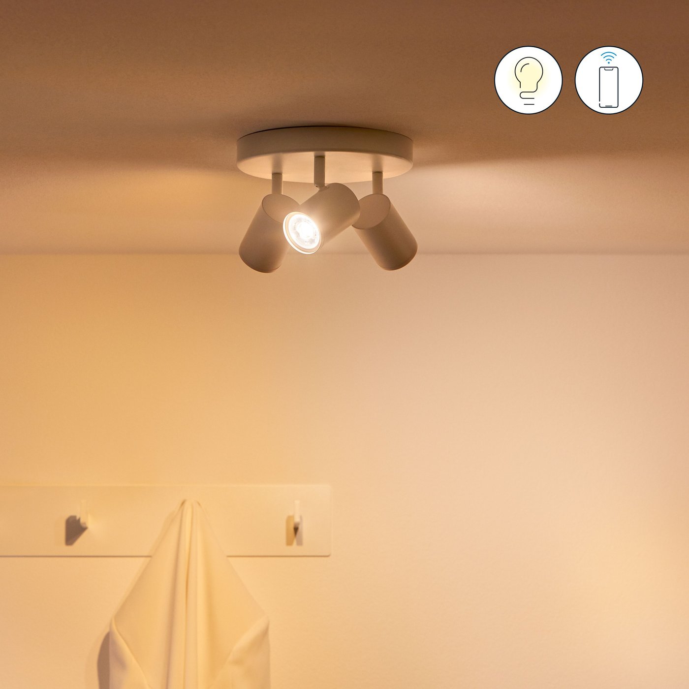 WiZ Color Smart LED-lampa GU10 345 lm