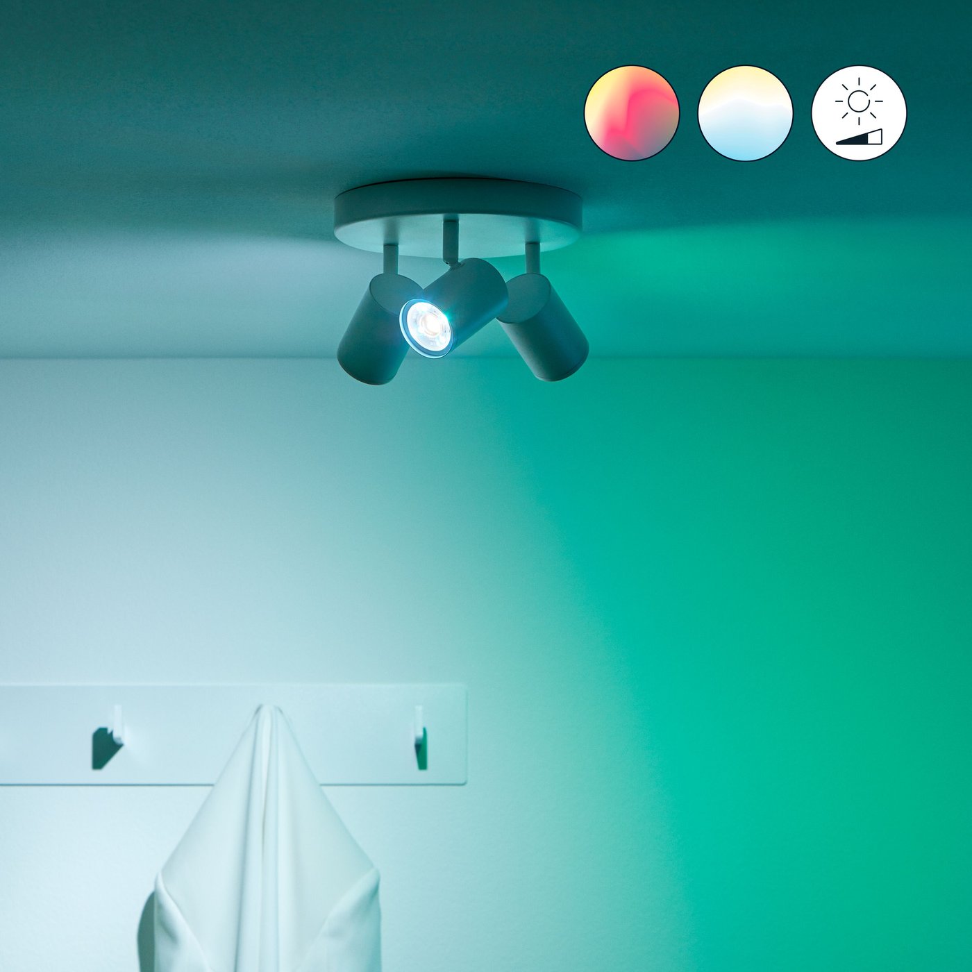 WiZ Color Smart LED-lampa GU10 345 lm