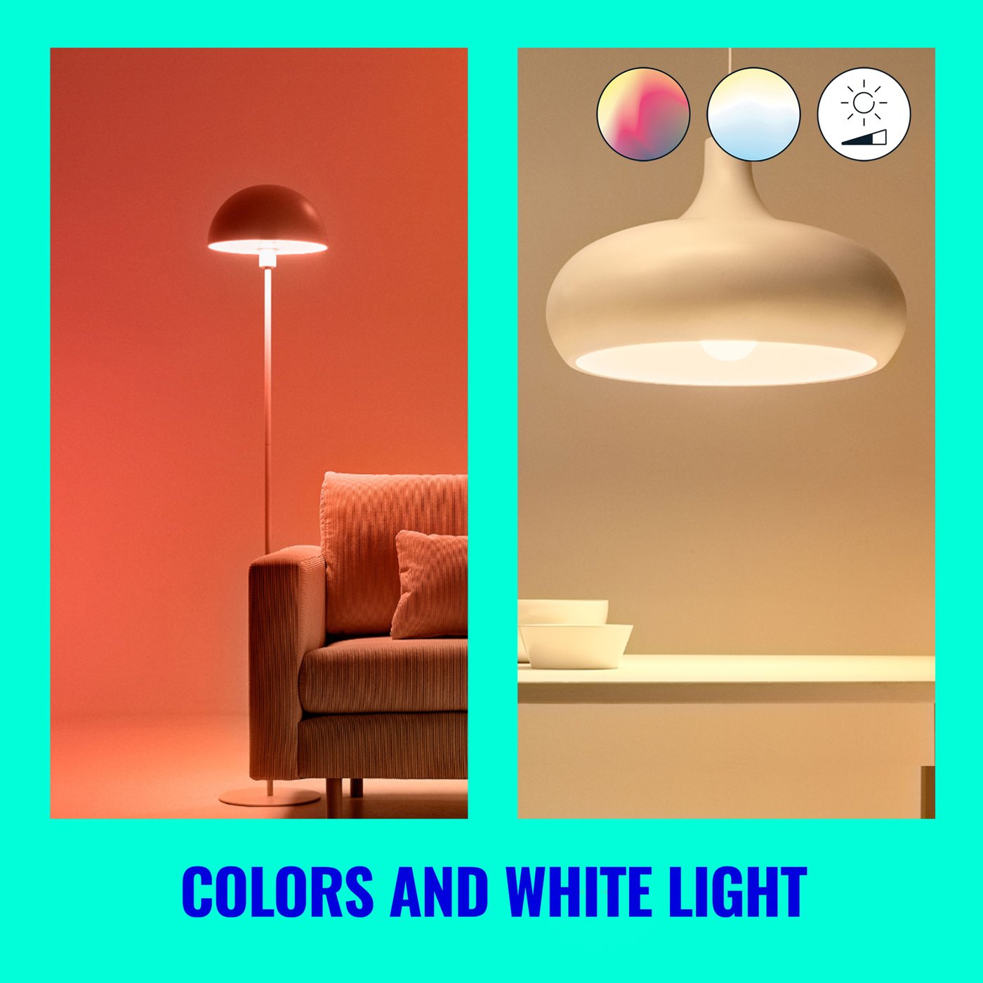 WiZ Color G95 Smart LED-pære E27 1055 lm