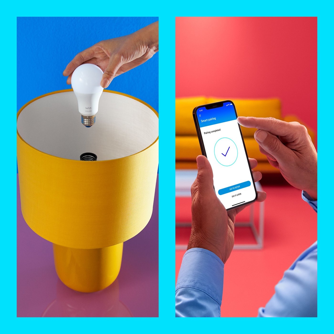 WiZ Color High Lumen A80 Smart LED-lampa E27 2452 lm