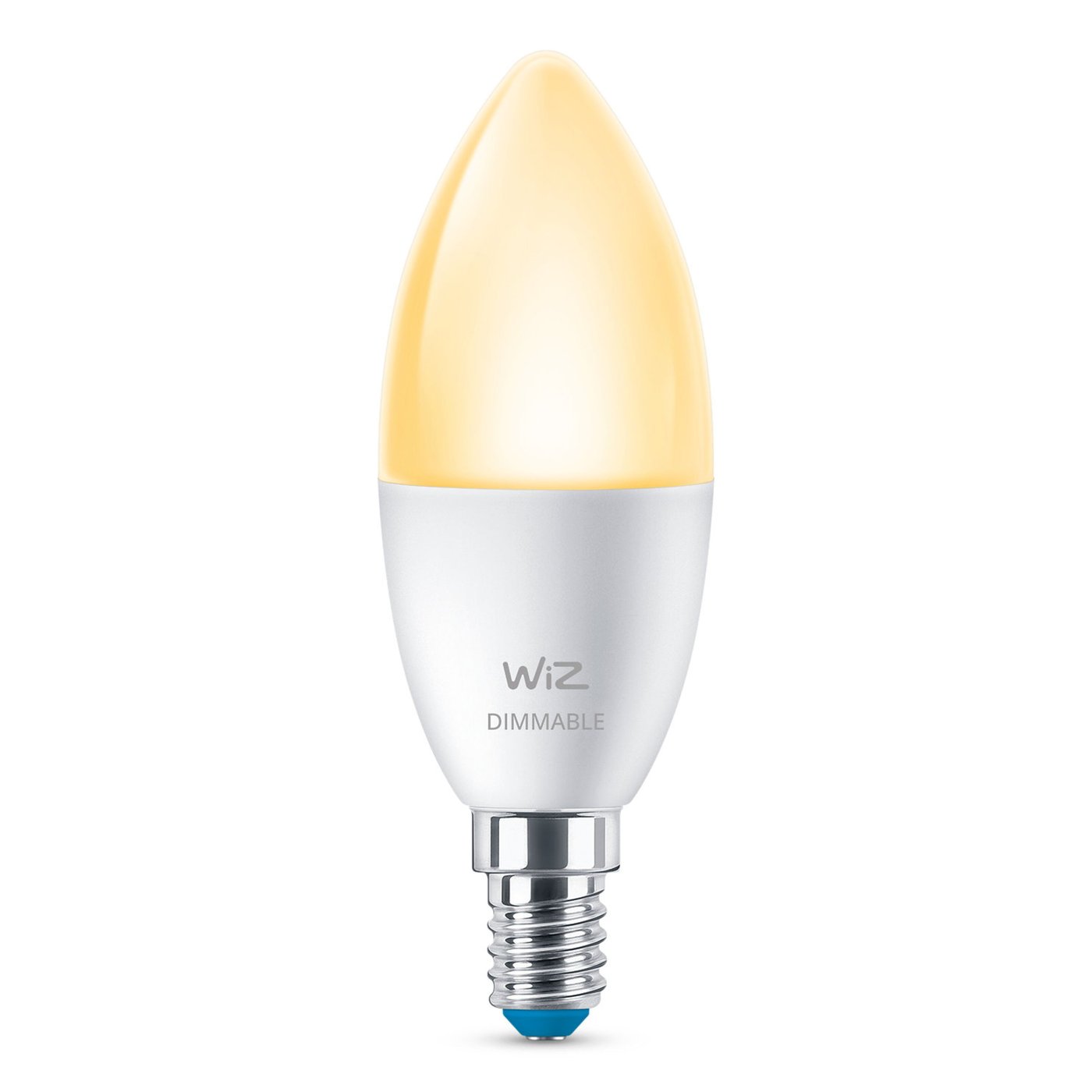WiZ Varmvit C37 Smart LED-lampa E14 470 lm