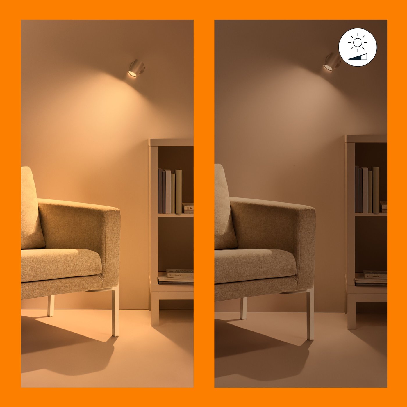 WiZ GU10 Smart LED-lampa 345 lm 2-pack