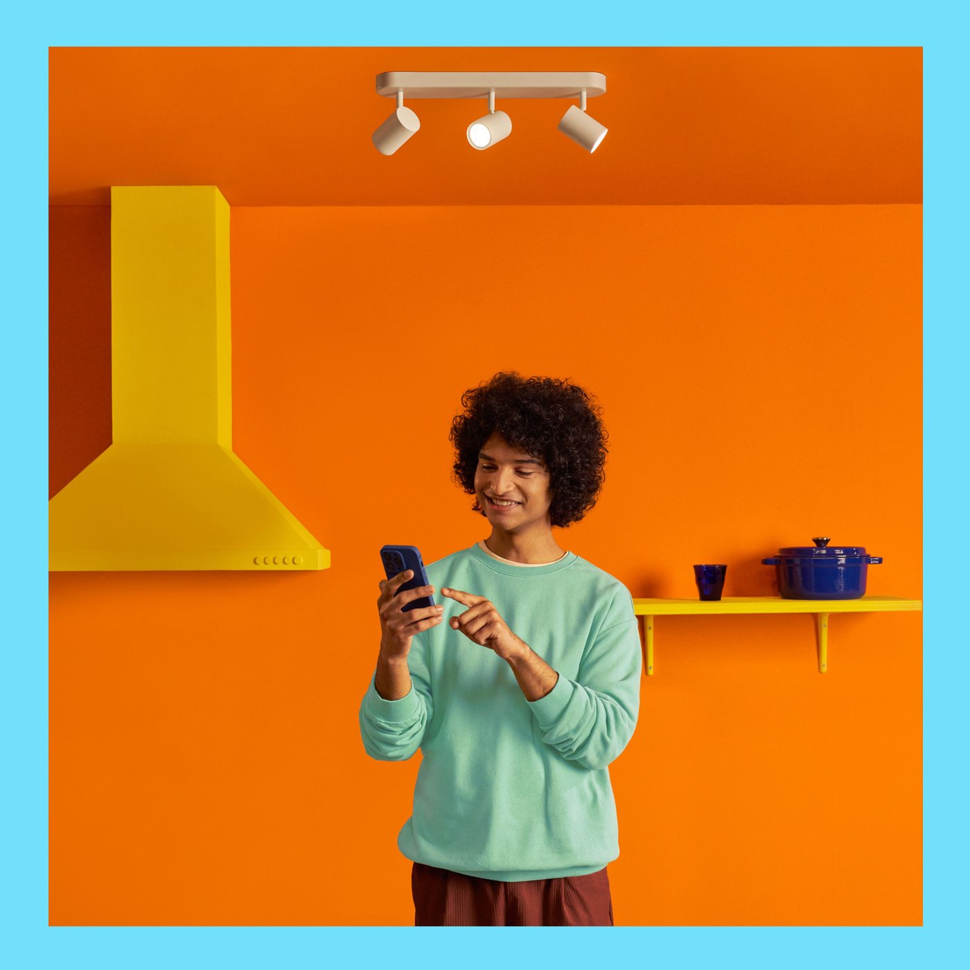 WiZ GU10 Smart LED-lampa 345 lm 2-pack