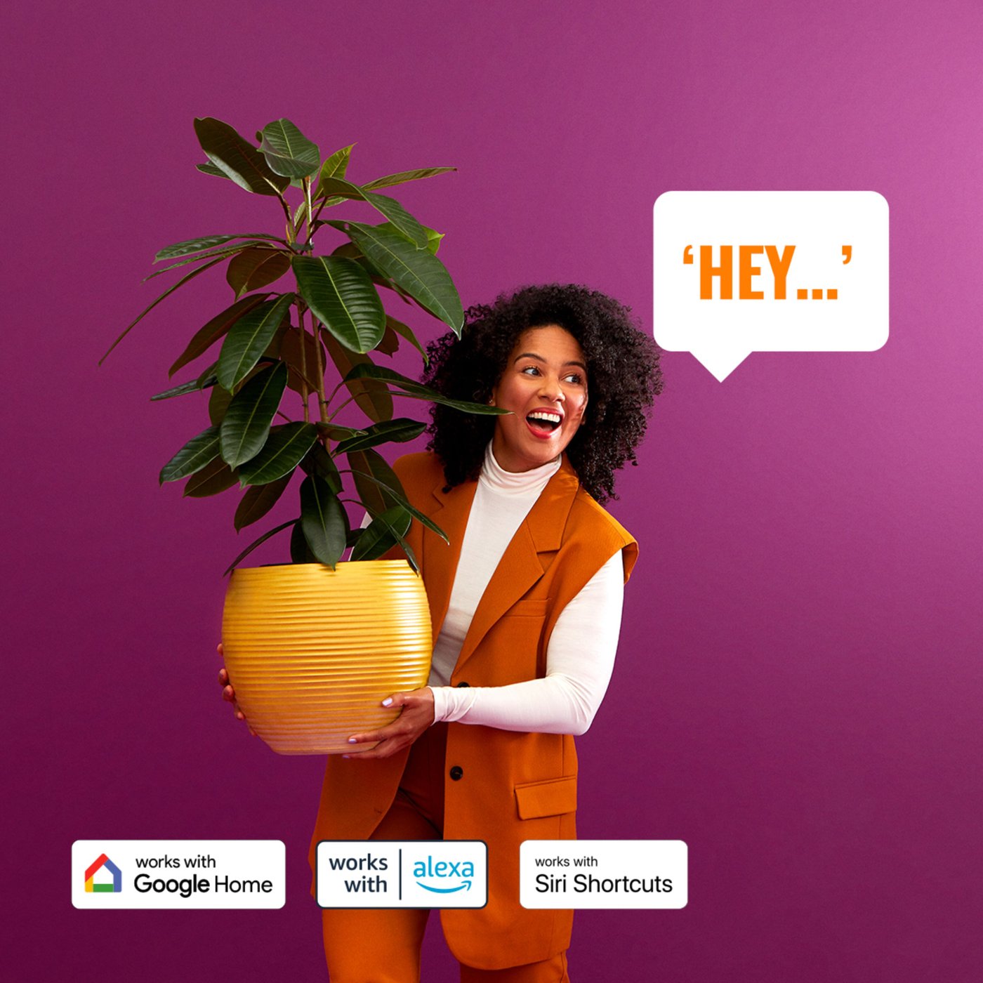 WiZ GU10 Smart LED-lampa 345 lm 2-pack