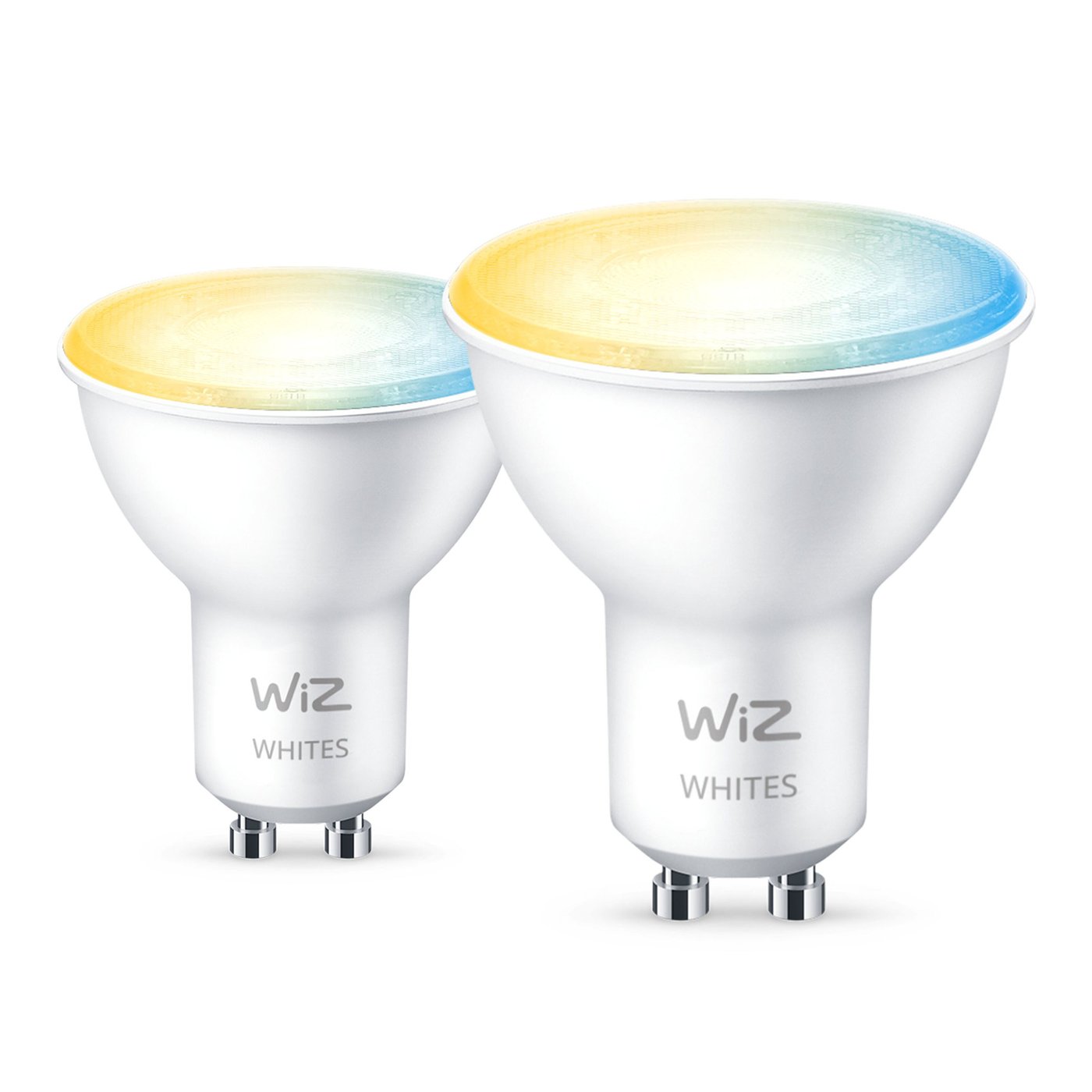 WiZ GU10 Smart LED-lampa 345 lm 2-pack