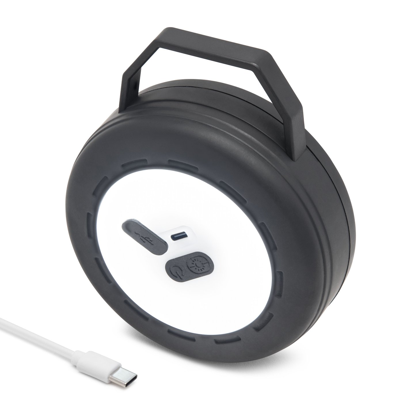 Luxorparts Bärbar campingstrålkastare med LED-ljusslinga