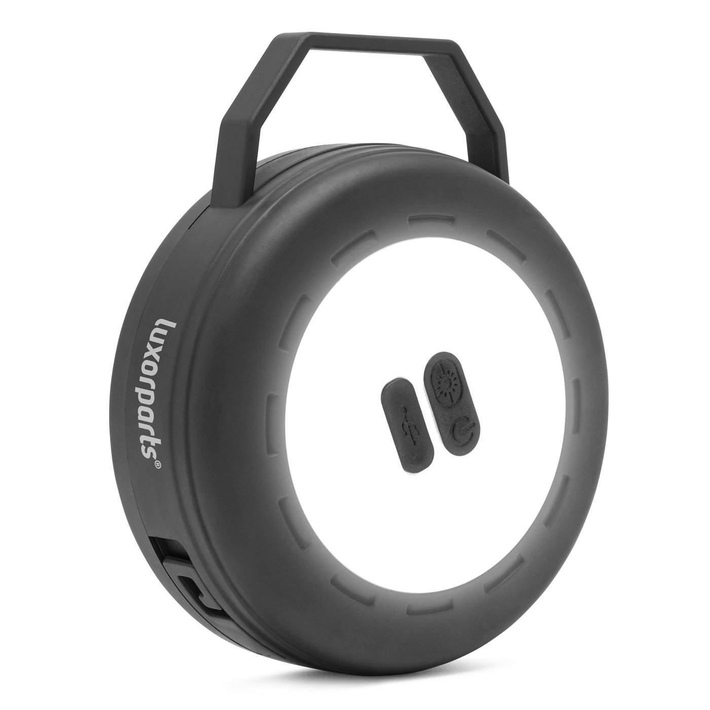 Luxorparts Bärbar campingstrålkastare med LED-ljusslinga