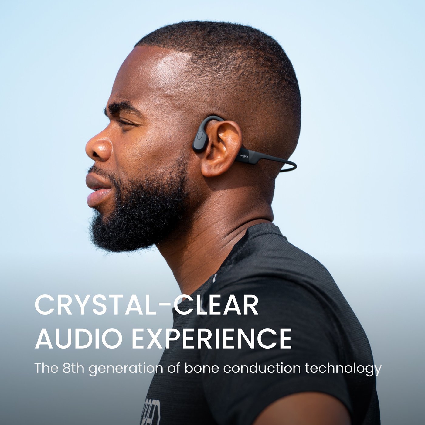 Shokz OpenRun Mini Trådlösa hörlurar USB-C