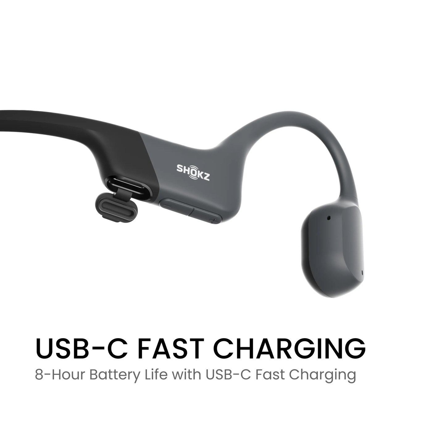 Shokz OpenRun Mini Trådløse hodetelefoner med USB-C