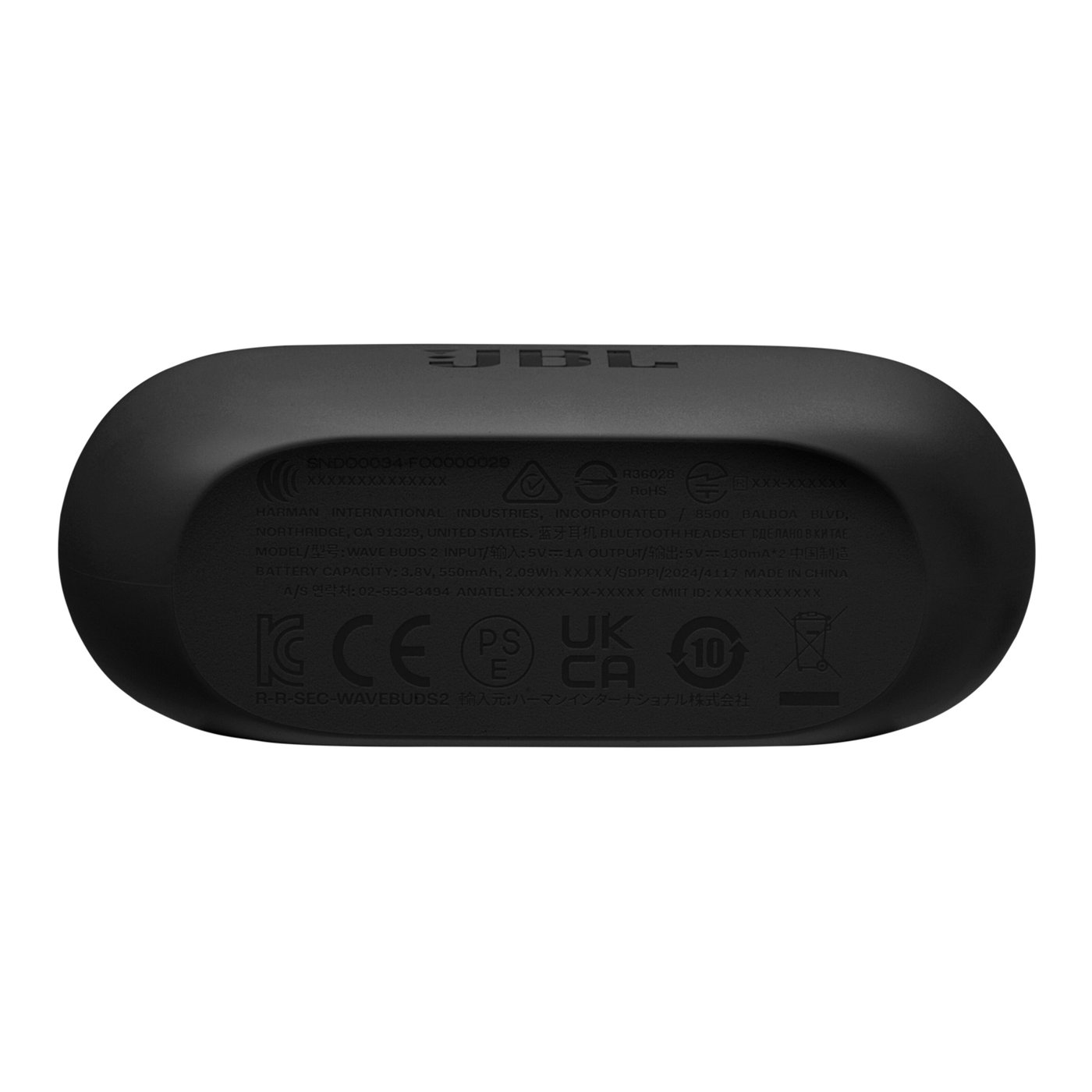 JBL Wave Buds 2 Svart