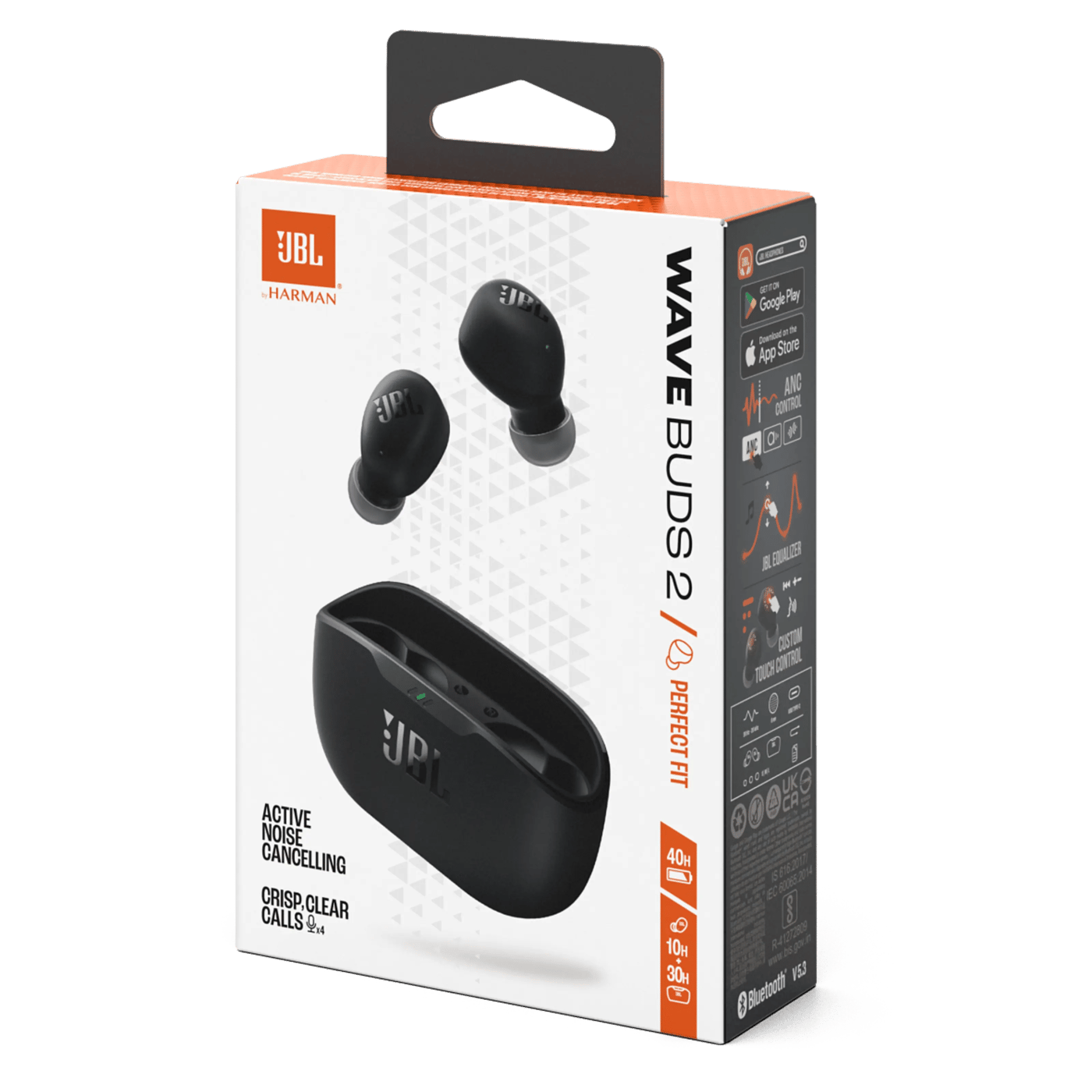 JBL Wave Buds 2 Svart