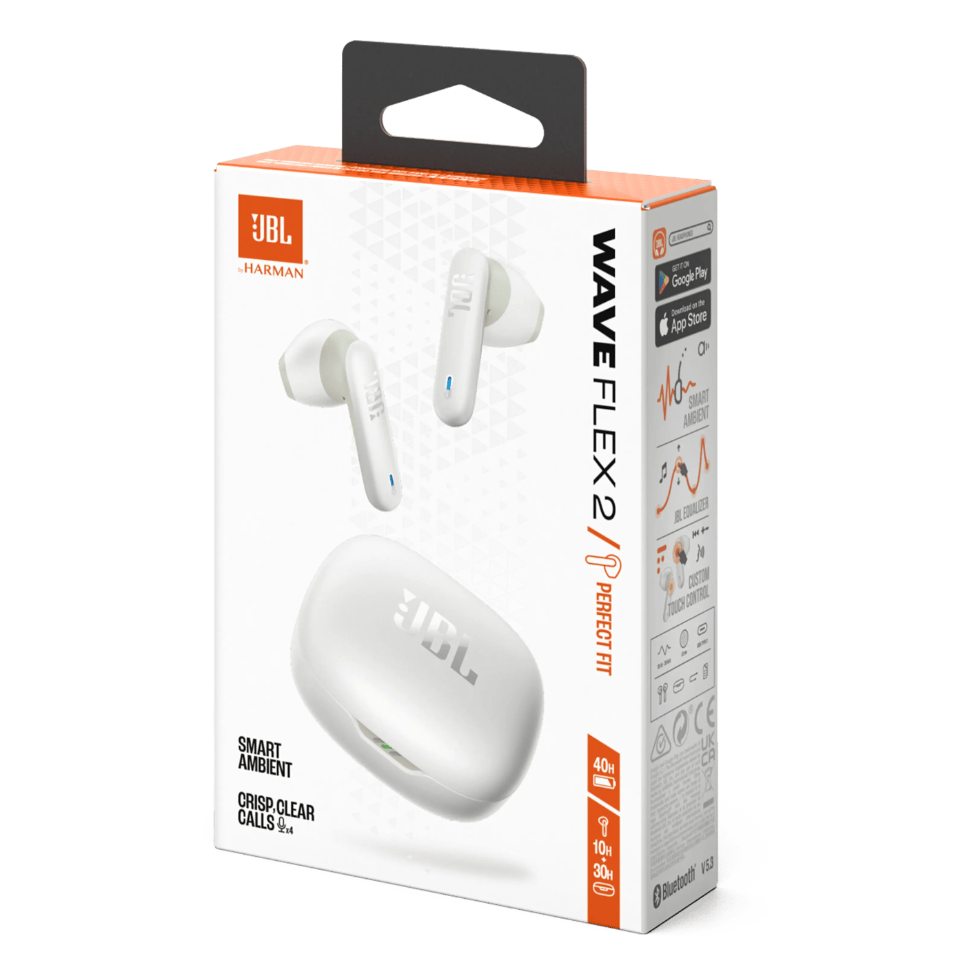 JBL Wave Flex 2 Hvit