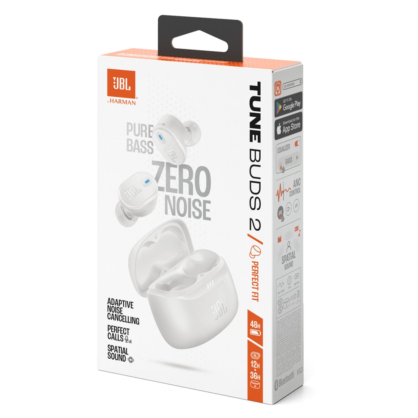 JBL Tune Buds 2 Hvit