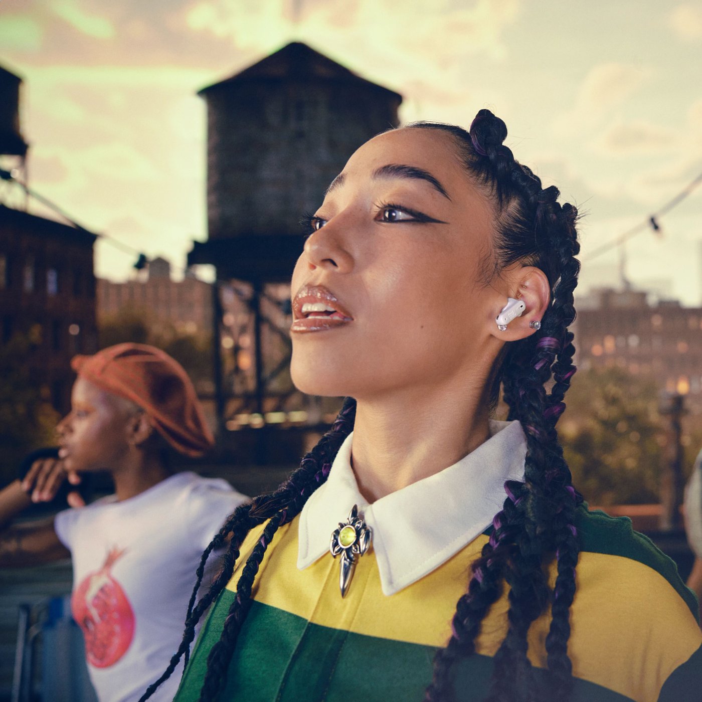 JBL Tune Beam 2 Svart