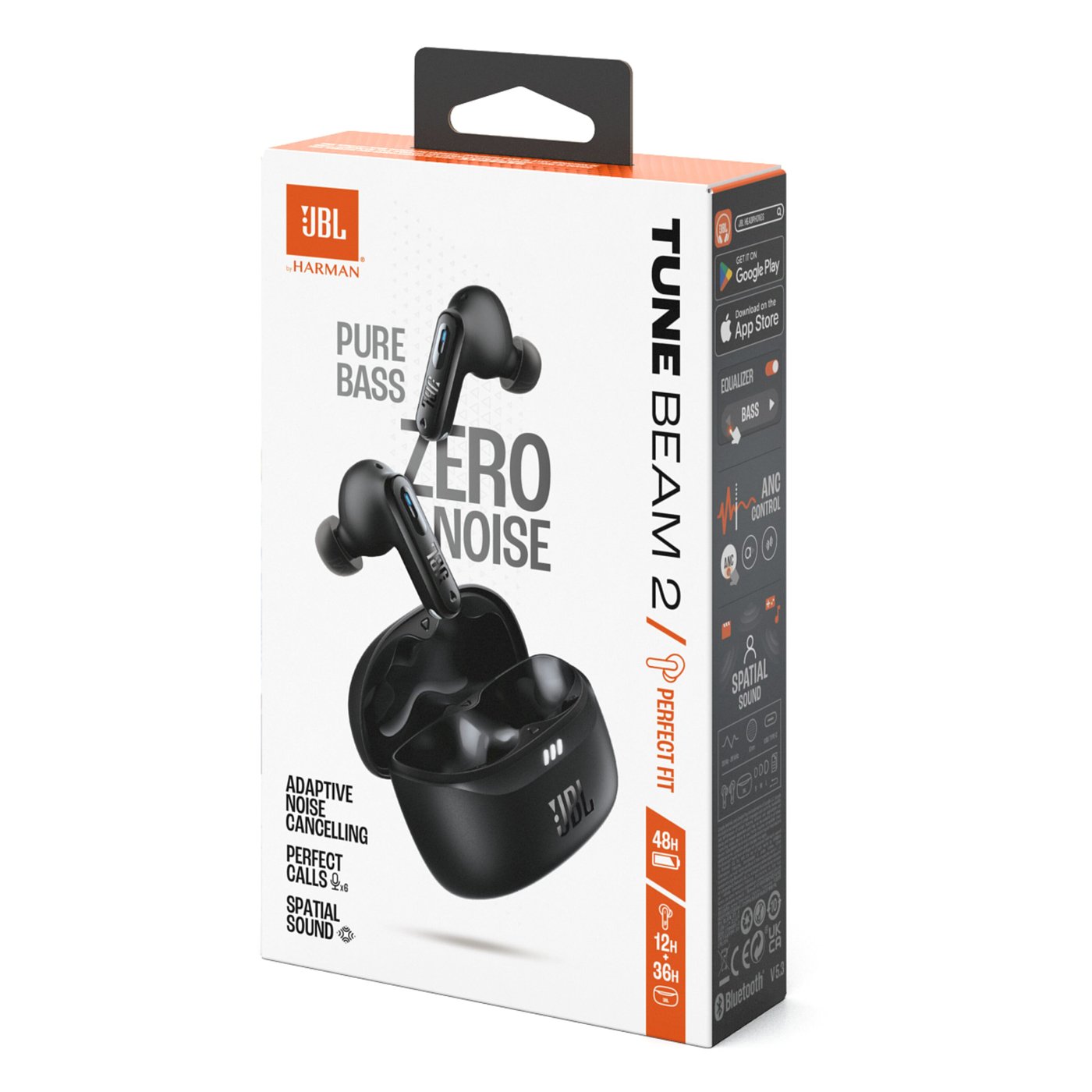 JBL Tune Beam 2 Svart