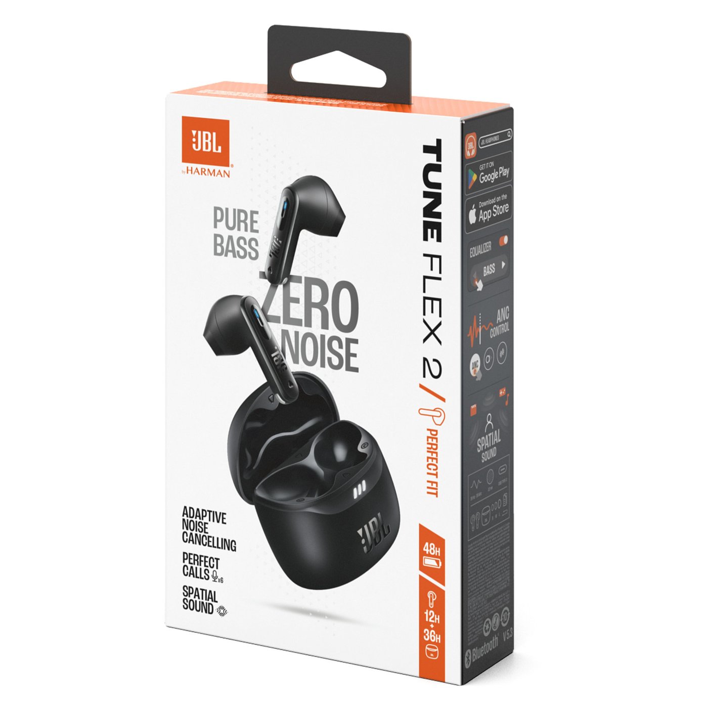 JBL Tune Flex 2 Svart