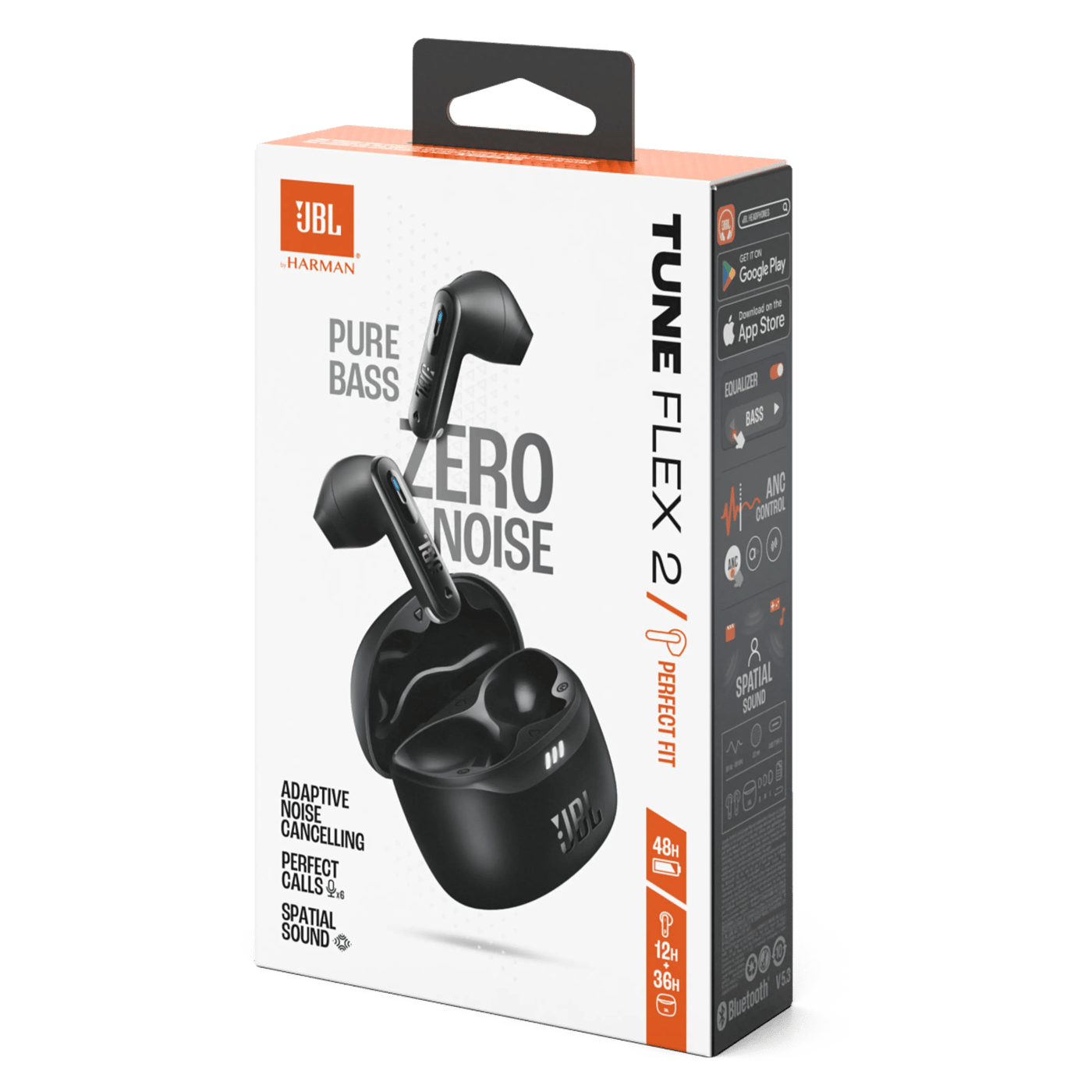 JBL Tune Flex 2 Svart
