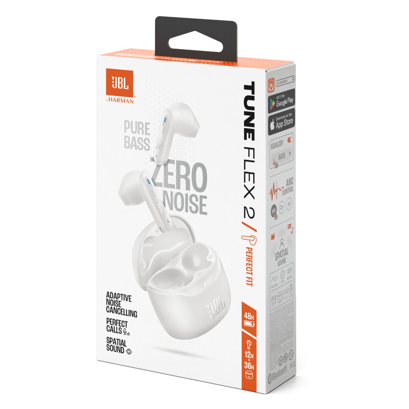 JBL Tune Flex 2 Hvit