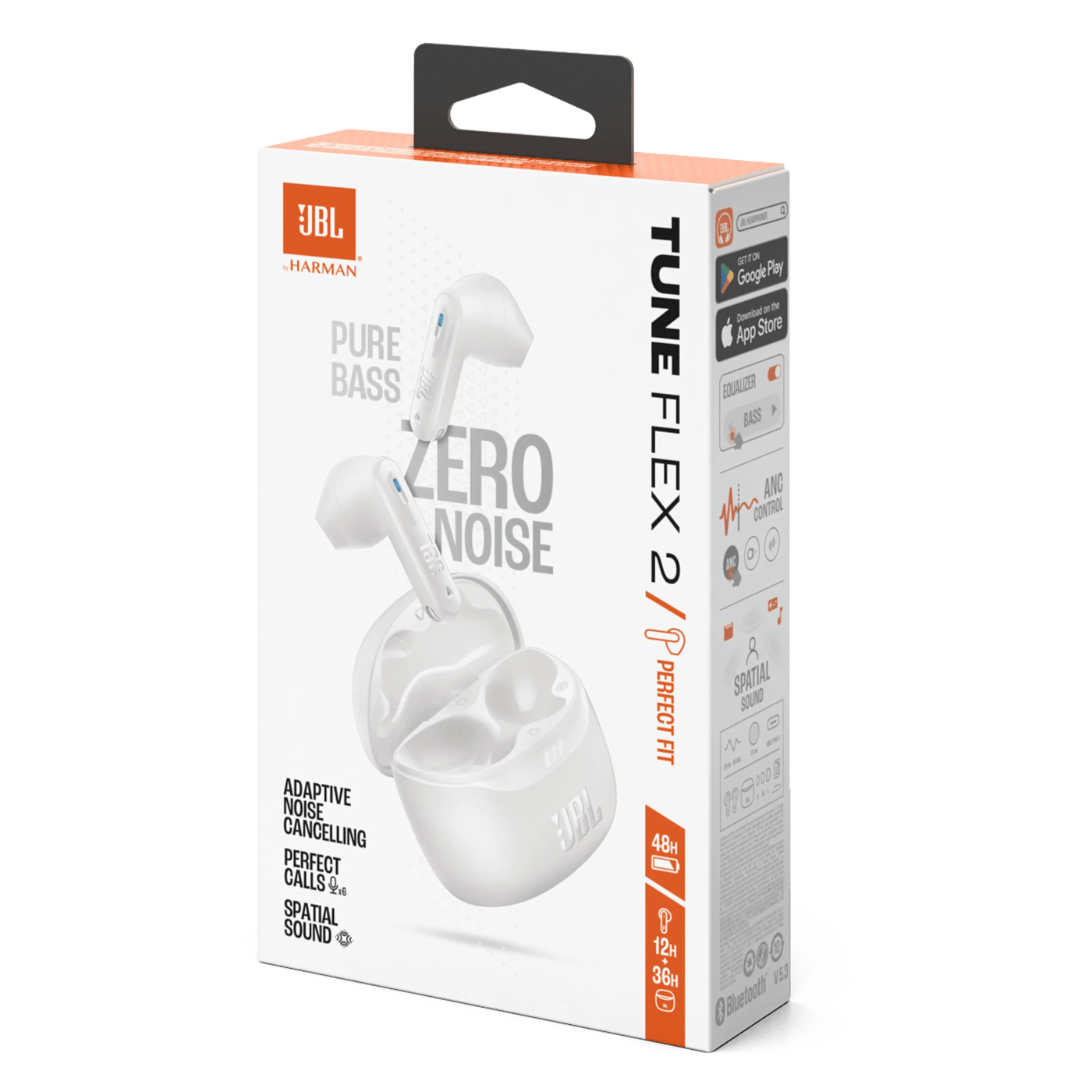 JBL Tune Flex 2 Hvit