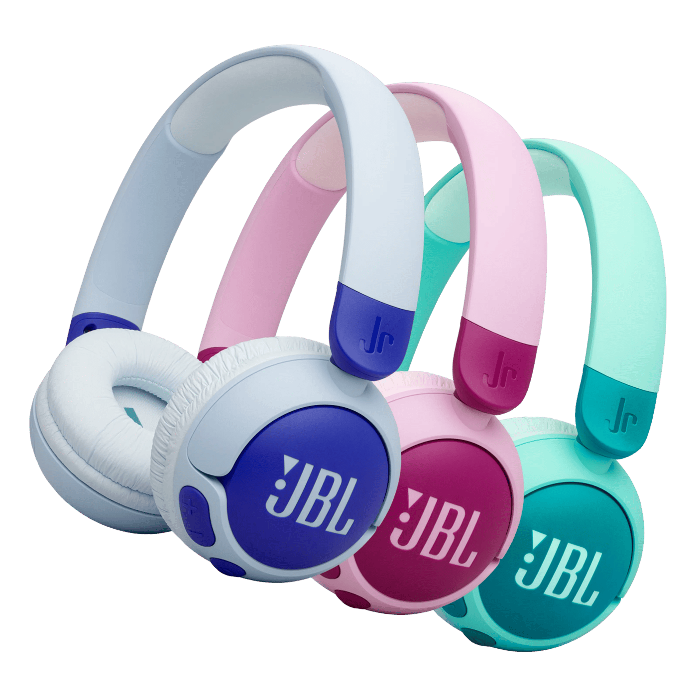 JBL JR320BT Trådlösa hörlurar med volymbegränsning Blå