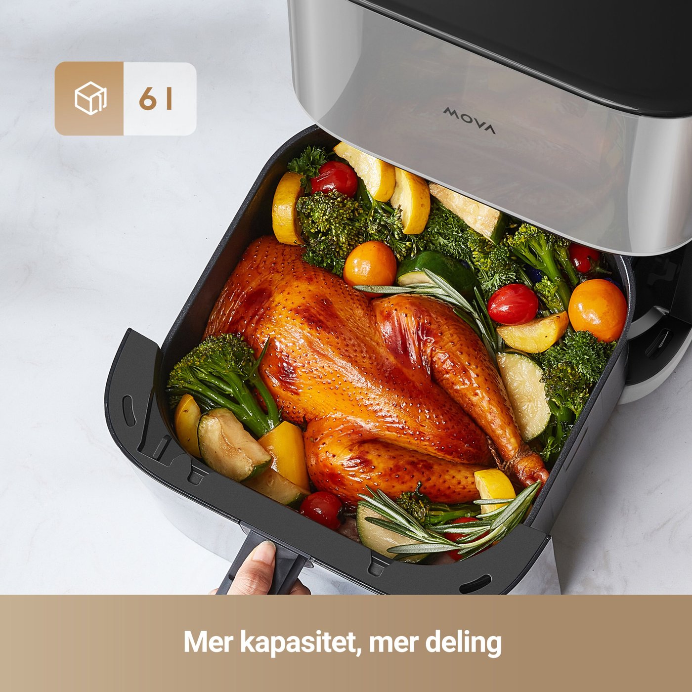 MOVA AeroChef™ FD10 Pro airfryer