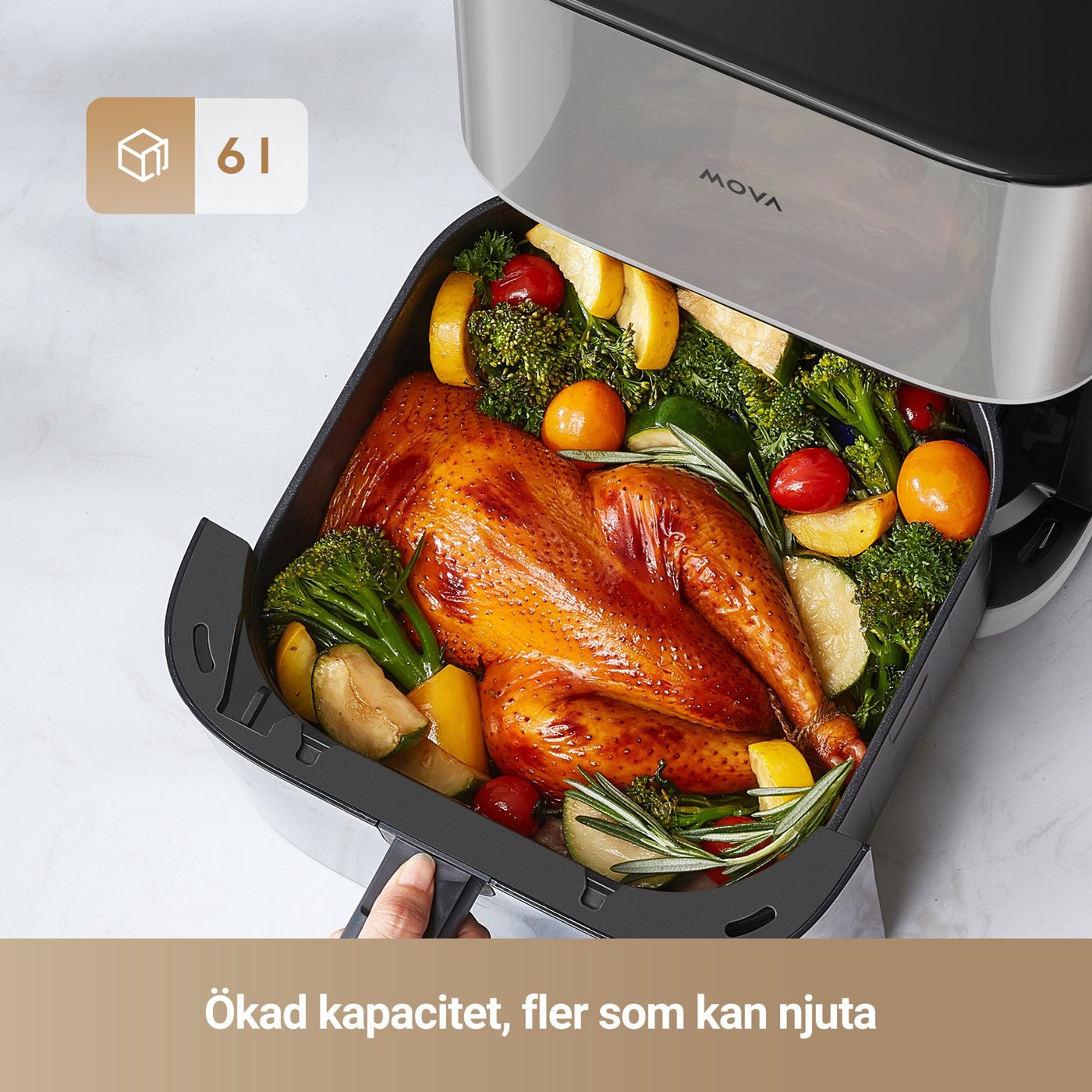 MOVA AeroChef™ FD10 Pro airfryer